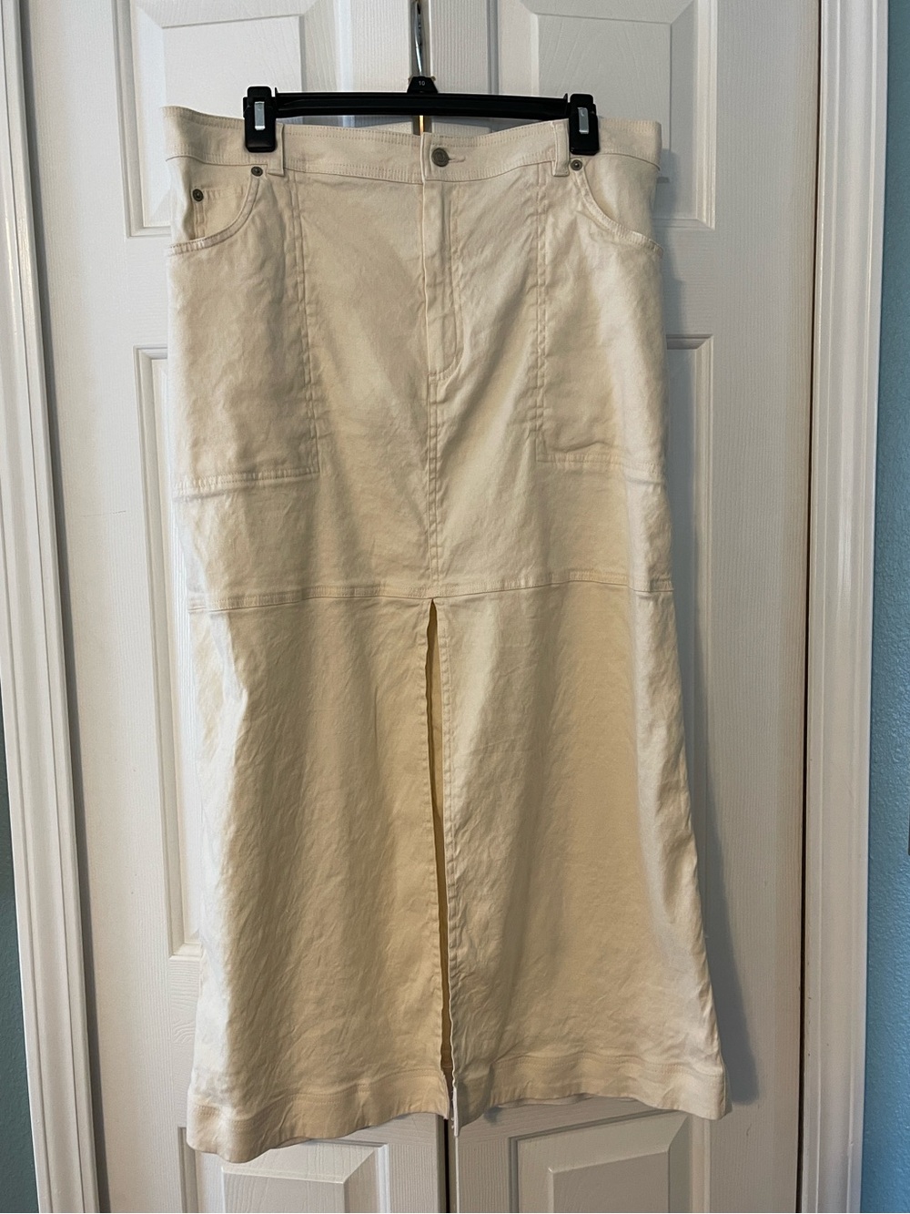 Nicole Miller Linen Blend Skirt